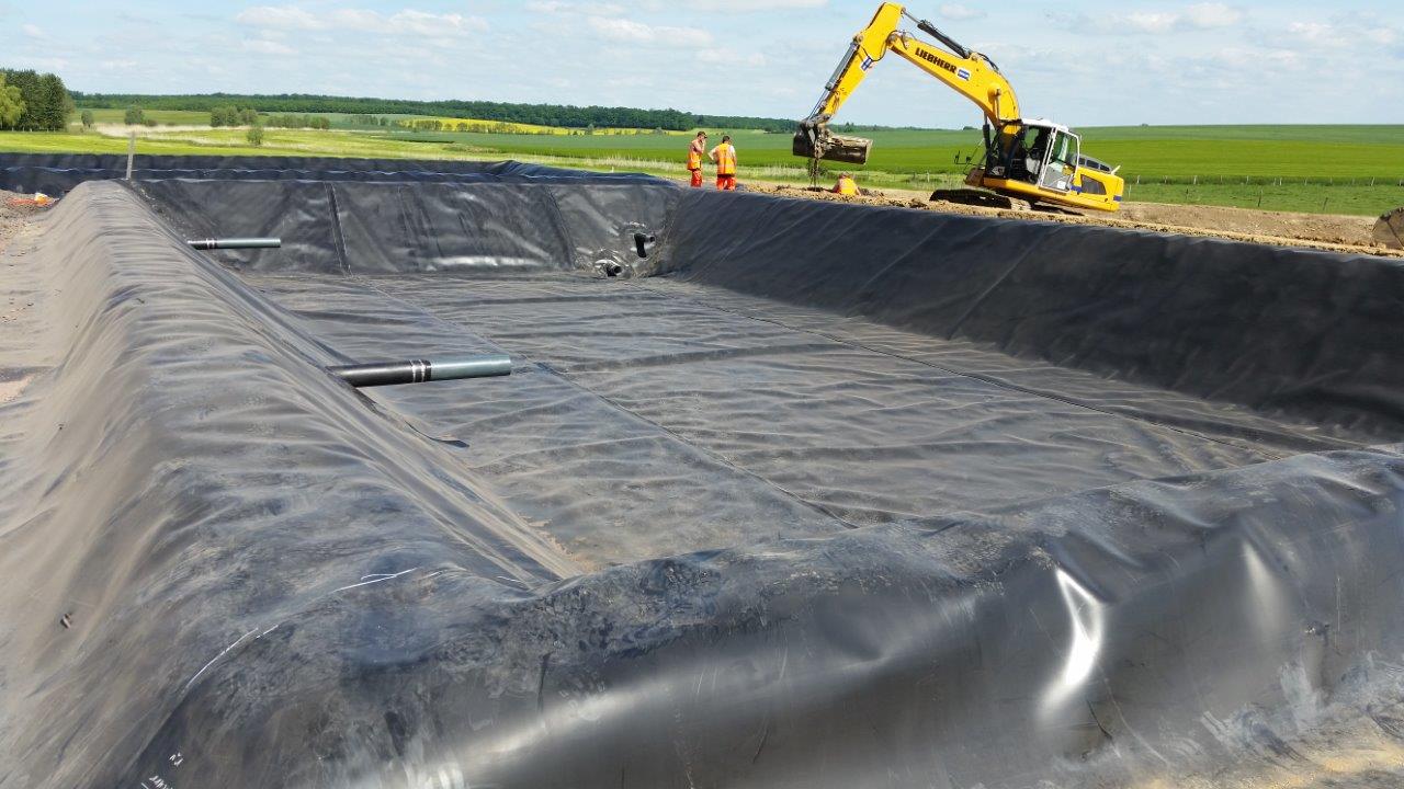 Bâches pour Bassins de Retention - Nord Bâches